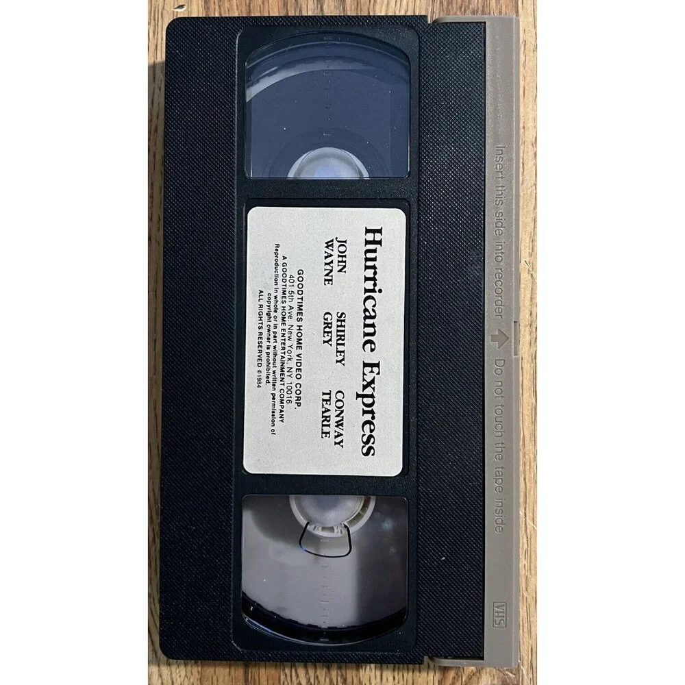 The Hurricane Express (VHS, 1984) John Wayne, Shirley Grey, Conway Tearle